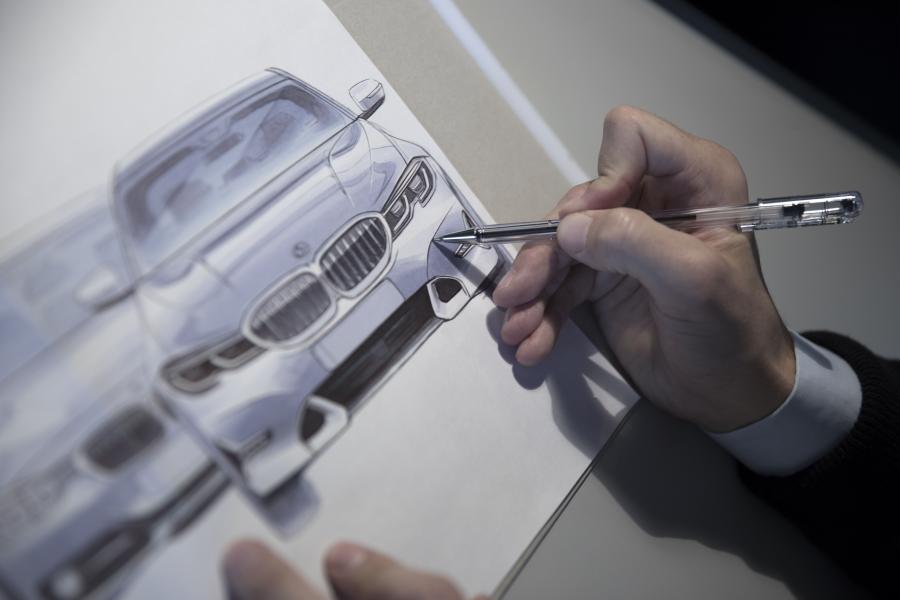 Детали создания BMW 320d Sport Line (G20) 2019 года  (WW) (фото 73 из 311)